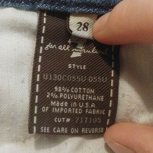 7 For All Mankind Size 28x34